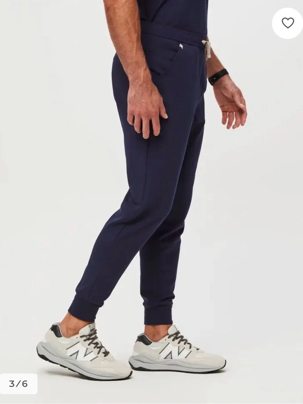 FIGS Men’s Tansen Jogger 2.0 Scrub Pants Navy Size L NWT